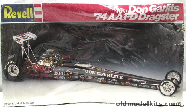 Revell 1/16 Don Garlits Big Daddy '74 AA/FD Fuel Dragster, 7472 plastic model kit